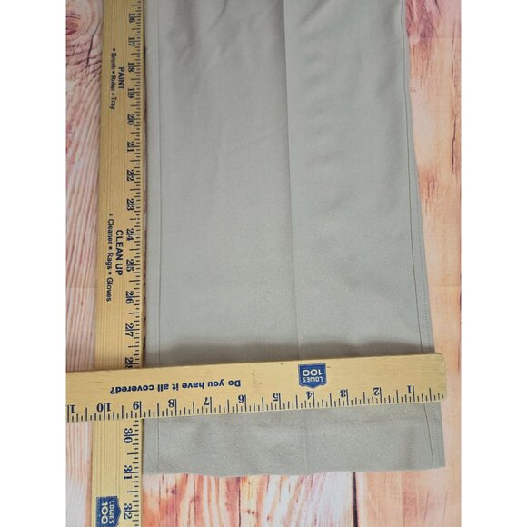 Footjoy FJ Mens Golf Pants 34x32 Beige Lightweight Stretch - Picture 8 of 8